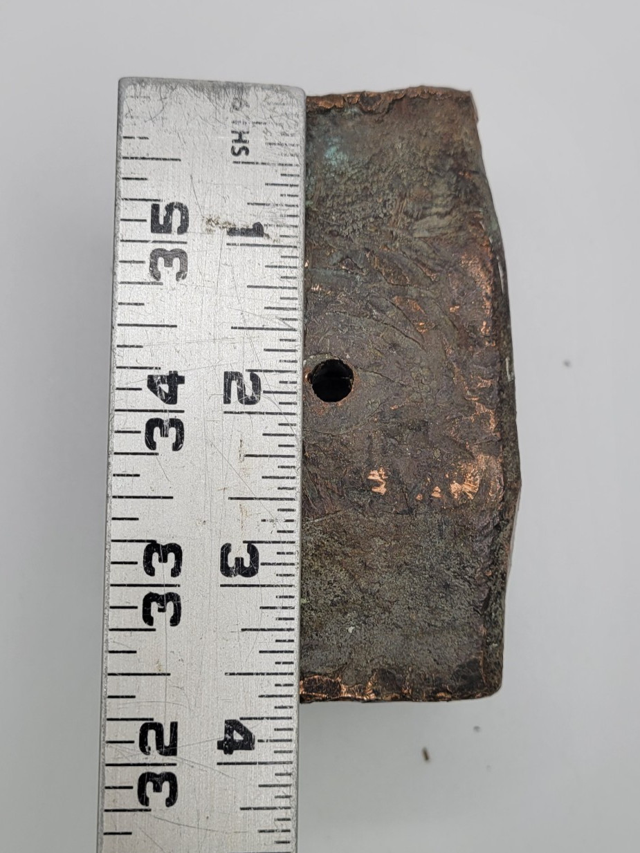 Brass Mallet Hammer 4 Lbs 5 oz Head Only 4" x 2"