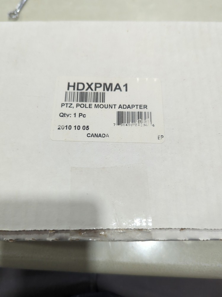 Honeywell HDXPMA1 PTZ Pole Mount Adapter