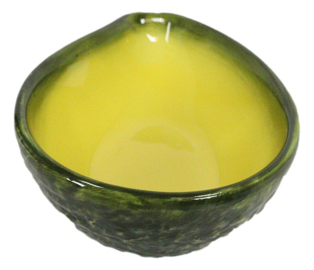 Ebros Kitchen Presentation Half Split Avocado Small Serving Or Sauce Bowl 7"L