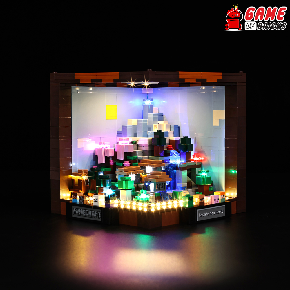 LED Light Kit for The Crafting Table - Compatible with LEGO® 21265 Set