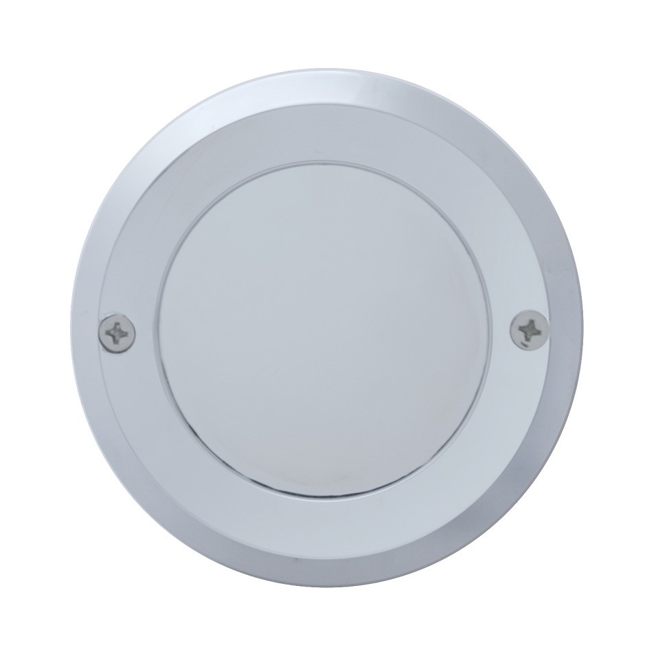 Chrome Plastic 2" Mirror Bezel