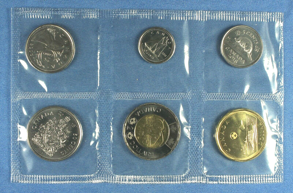 Canada 2018 - Uncirculated Mint Set - Classic Reverses