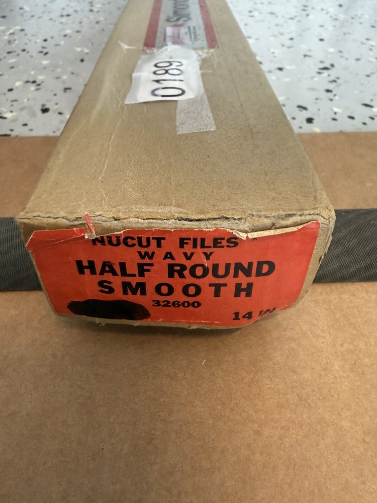 New Simonds 14” Half Round File, Smooth, 32600
