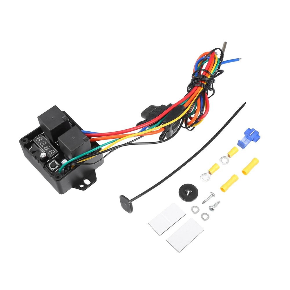 Digital Radiator Fans Controller Swith /12V and 24V /Adjustable/Digital Elect...