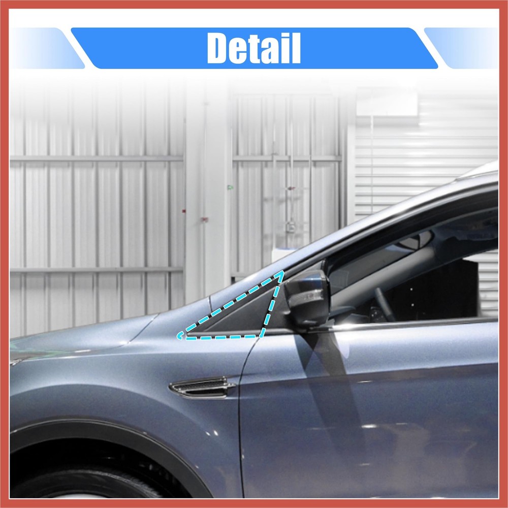 Front Left Mirror Corner Triangle Cover Panel for Ford Escape 2013-2019