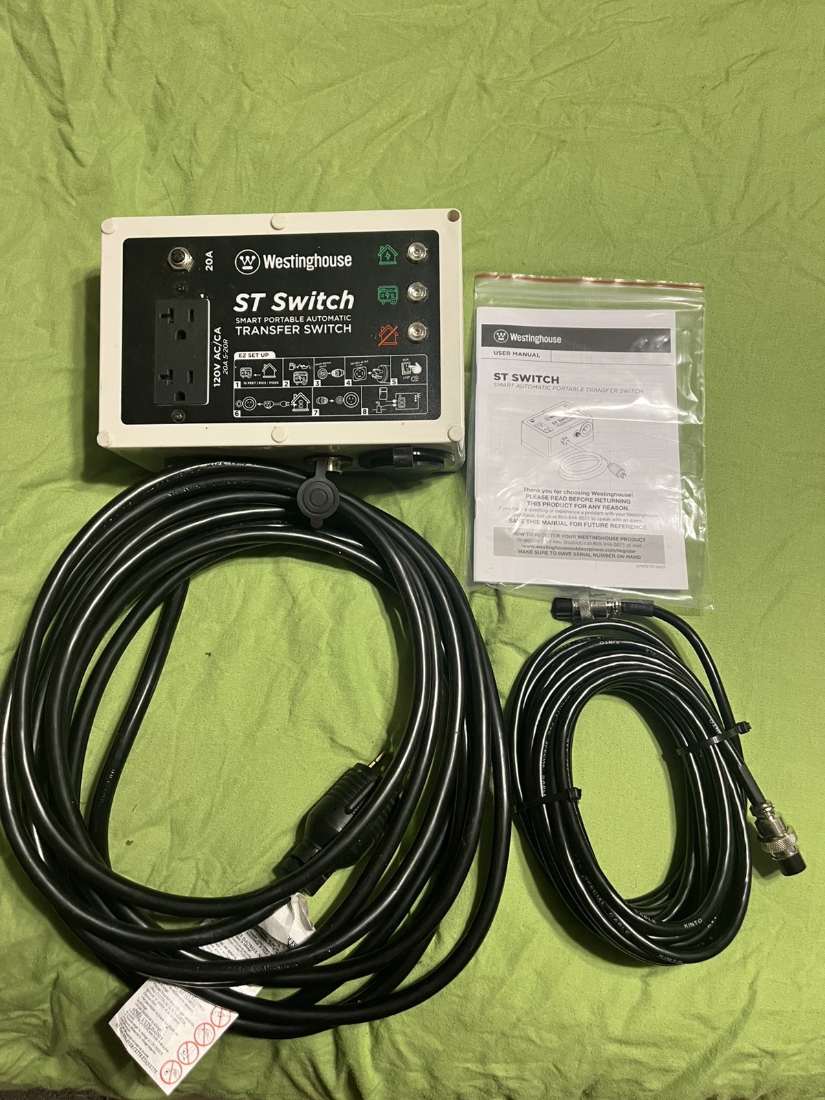 Westinghouse ST switch, smart automatic portable transfer switch
