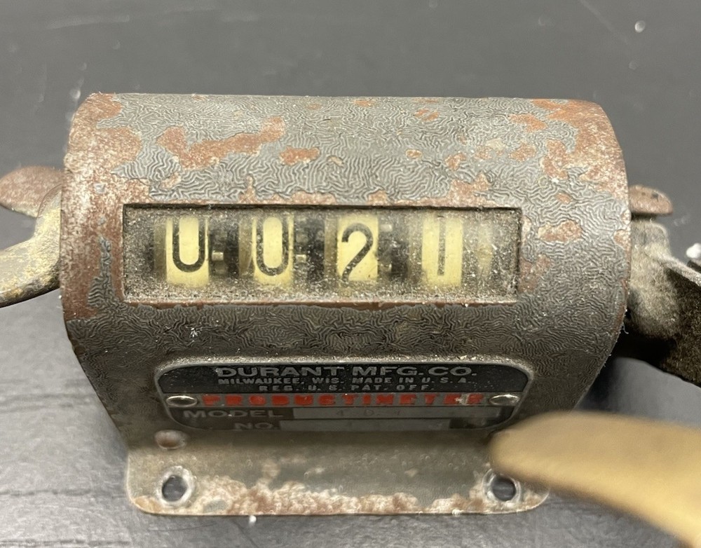 Durant MFG. CO. Productimeter Model: 4-D-1