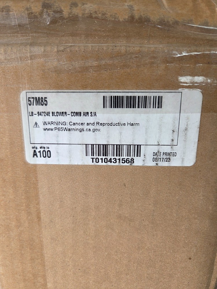 Lemox Draft inducer blower motor 57m85 for Lenox