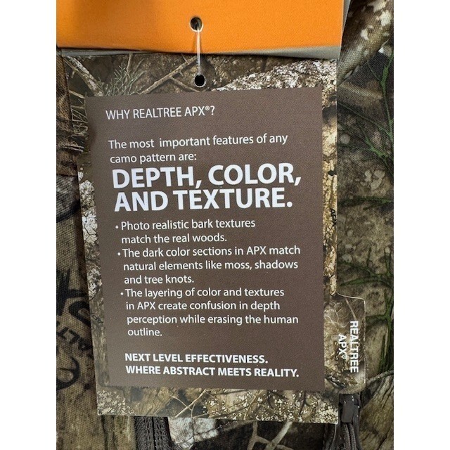 Realtree Chill Cutter Waterproof Windproof Scent Control SoftShell Jacket 3XL