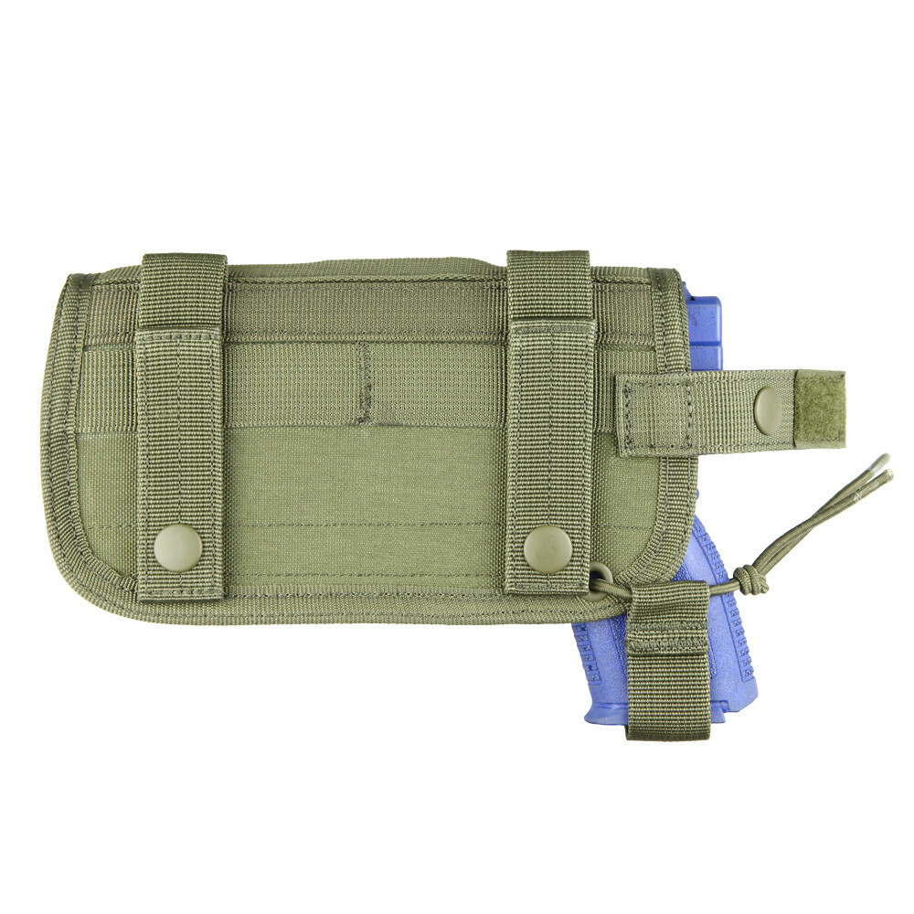 Tactical Modular Horizontal Universal MOLLE Holster OD GREEN