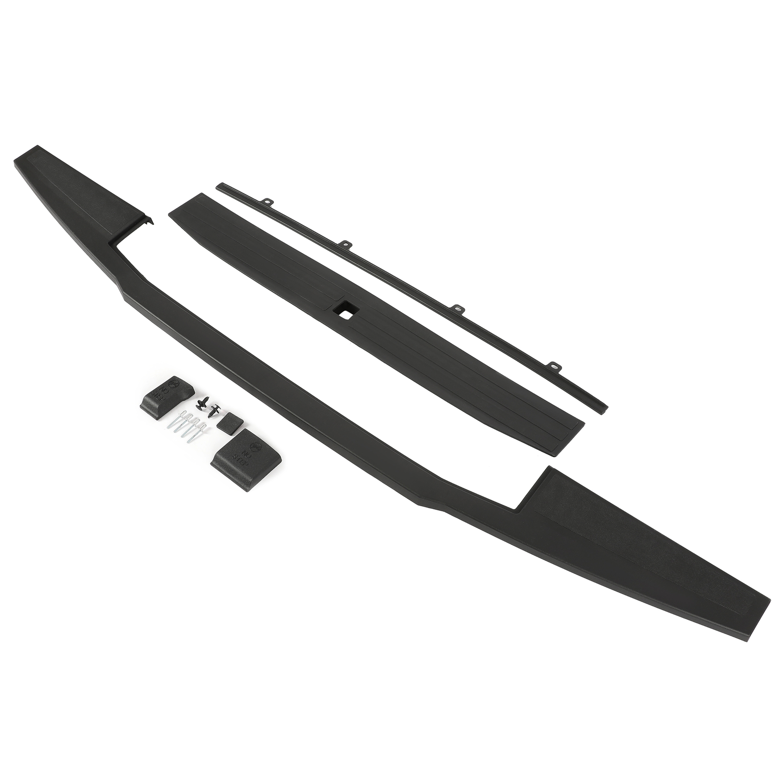 For 2017-2022 Ford Super Duty F250 F350 Flex Step Tailgate Molding Cover Cap Kit