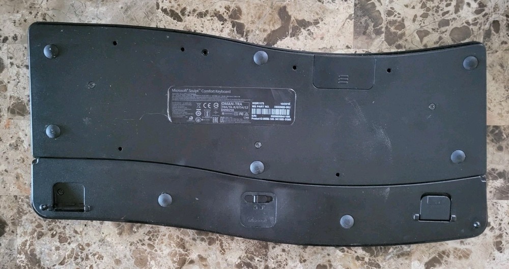 Microsoft - Sculpt Comfort Desktop Wireless Keyboard - NO USB - READ