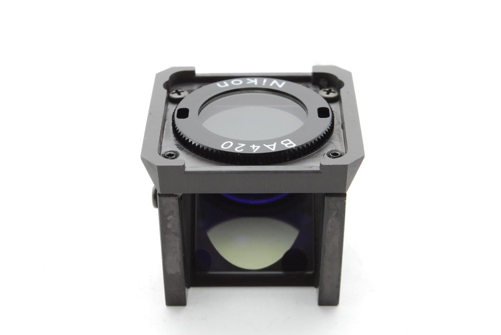 [Near MINT] Nikon DM400 UV-2A BA420 Filter Cube Labophot Optiphot Microscope