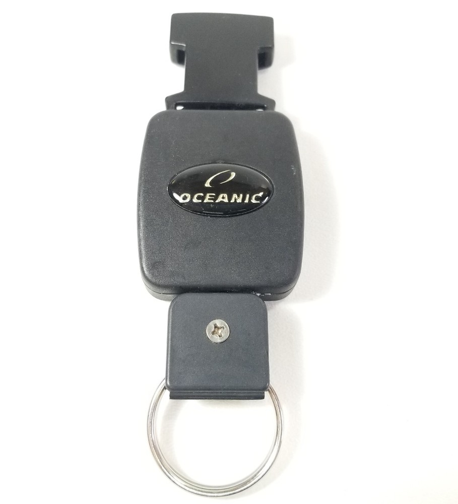 Oceanic Underwater Scuba 35" Retractor Dive Regulator Console Computer #4670