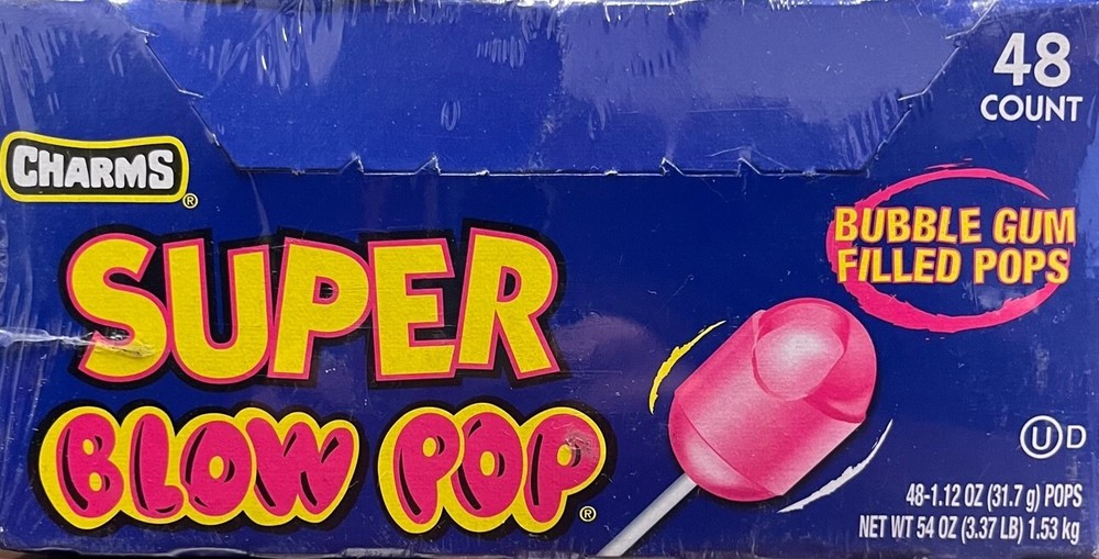 Charms Super Blow Pops 48ct