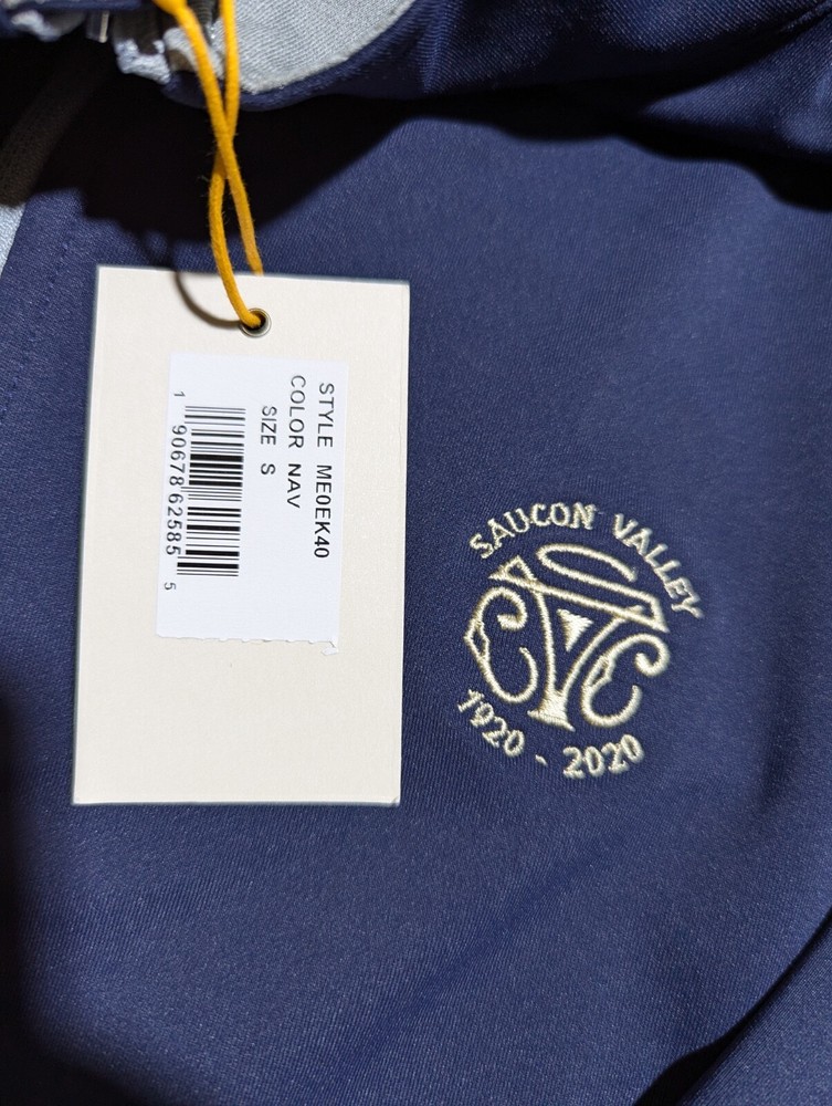 NWT MEN'S PETER MILLAR 1/4 ZIP PULLOVER, SIZE: S, COLOR: NAVY (M5)