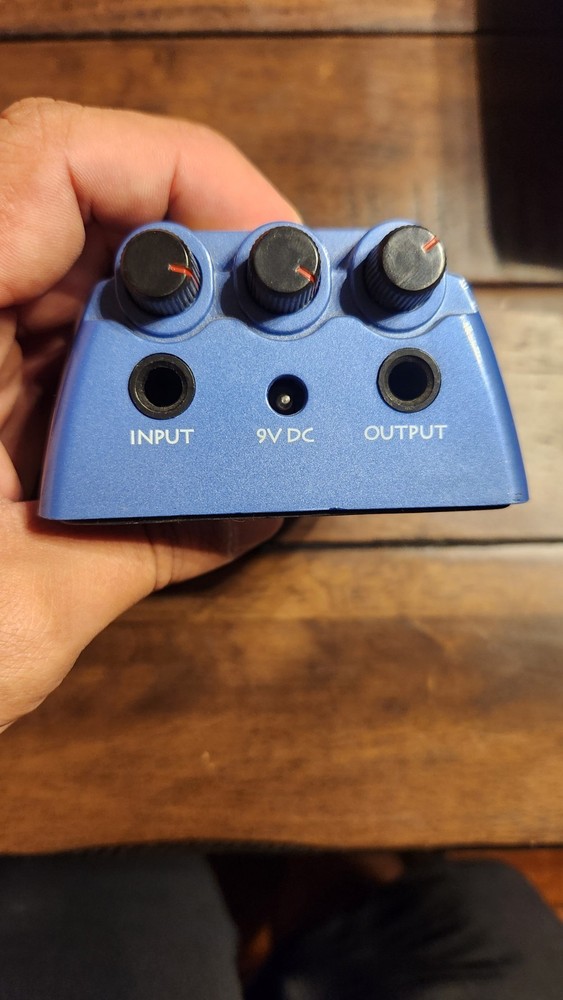 Danelectro FAB Chorus Effect Guitar Pedal Blue Tested Working