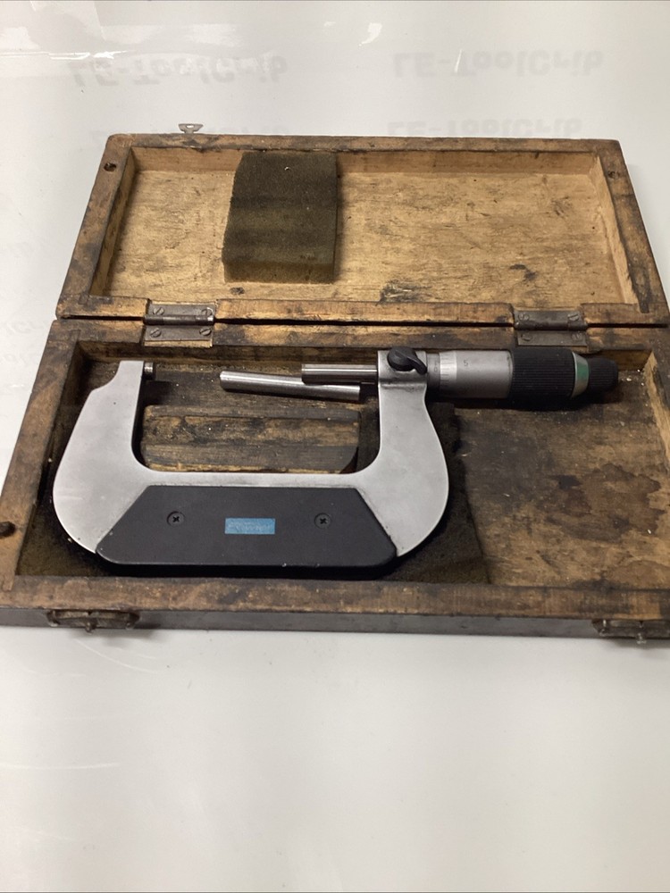 2-3” Outside Micrometer 0.0001” Precision Tool With Case U-158