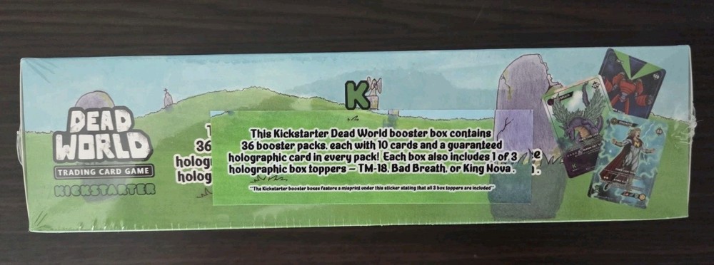 Dead World Tcg Kickstarter Booster Box Sealed