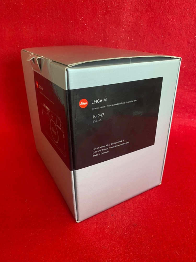 Leica M   10947  Empty Retail Box Only / Empty Box  /