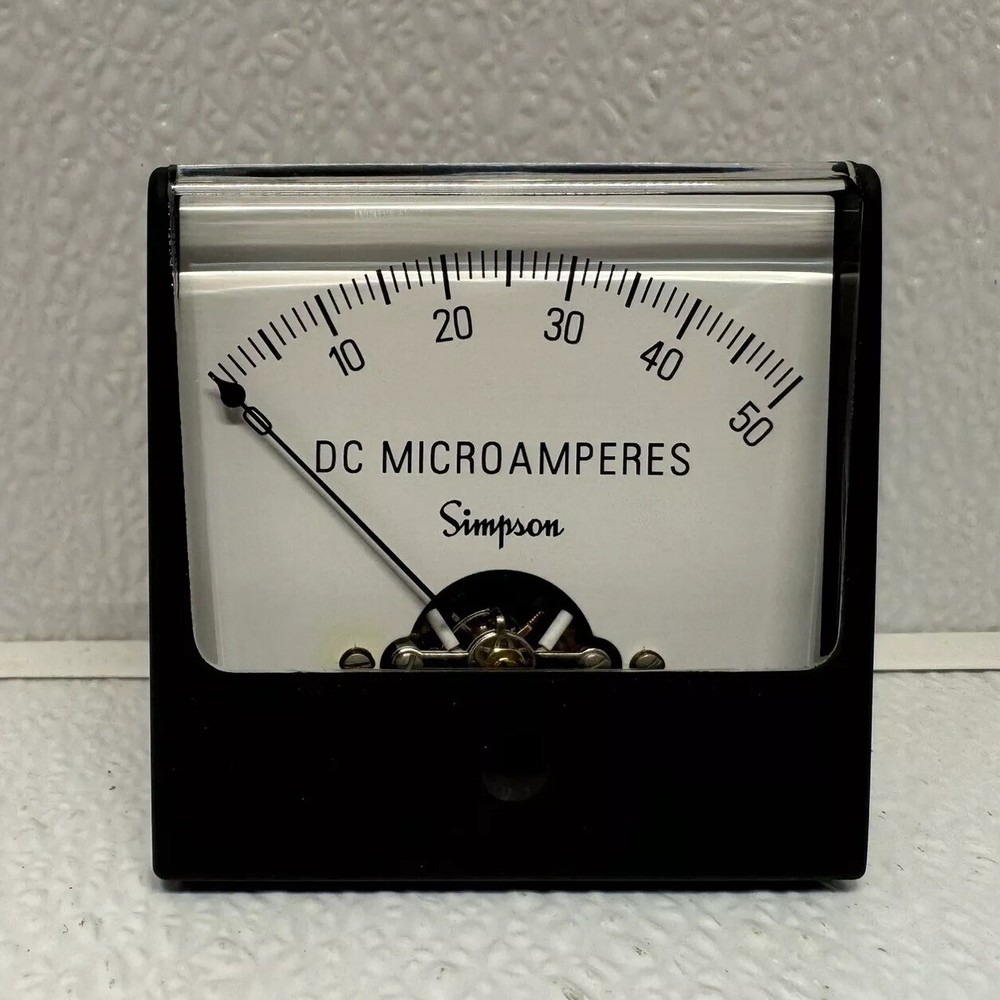 Simpson Analog Panel Meter 04310