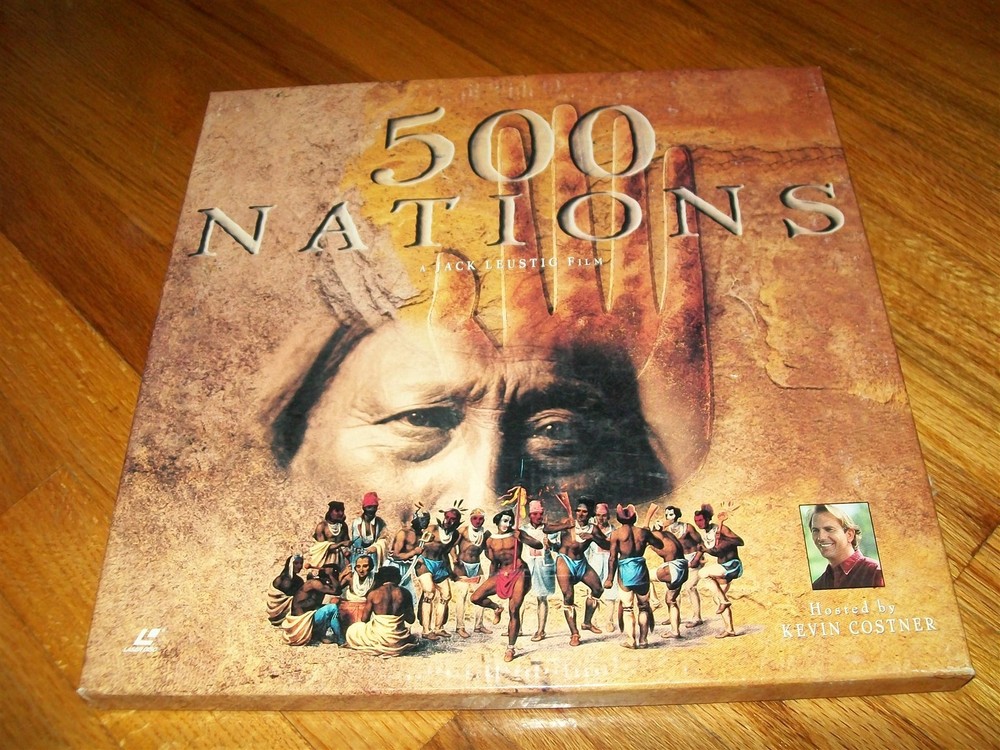500 NATIONS 4-Laserdisc LD BOXED SET EXCELLENT CONDITION VERY RARE DOCUMENTARY