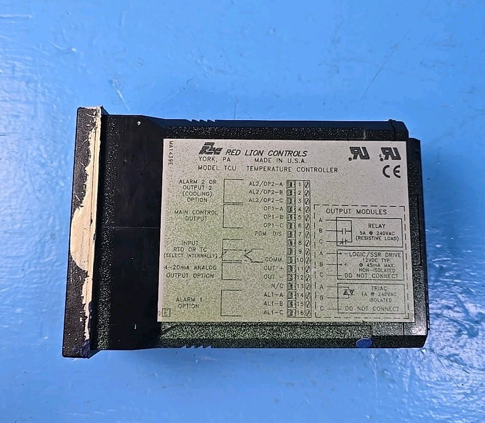 Red Lion Controls tCU00002 Temperature Controller Unit
