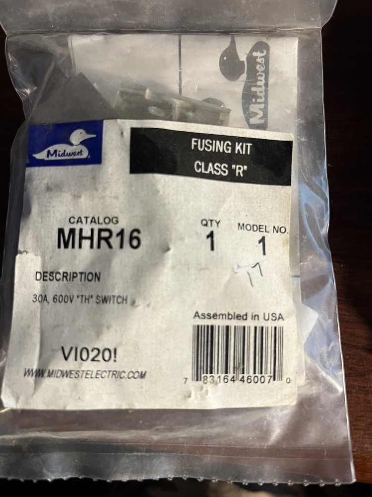 Midwest MHR16 Fusing Kit Class R