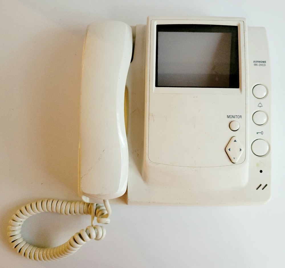 Aiphone MK-2HCD Video Entry Security Intercom System Sub-Station - Not Tested
