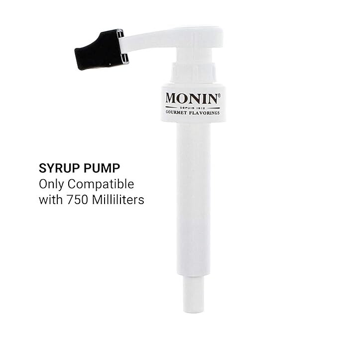 Monin Syrup Pump Dispenser for 750ml GLASS Bottle