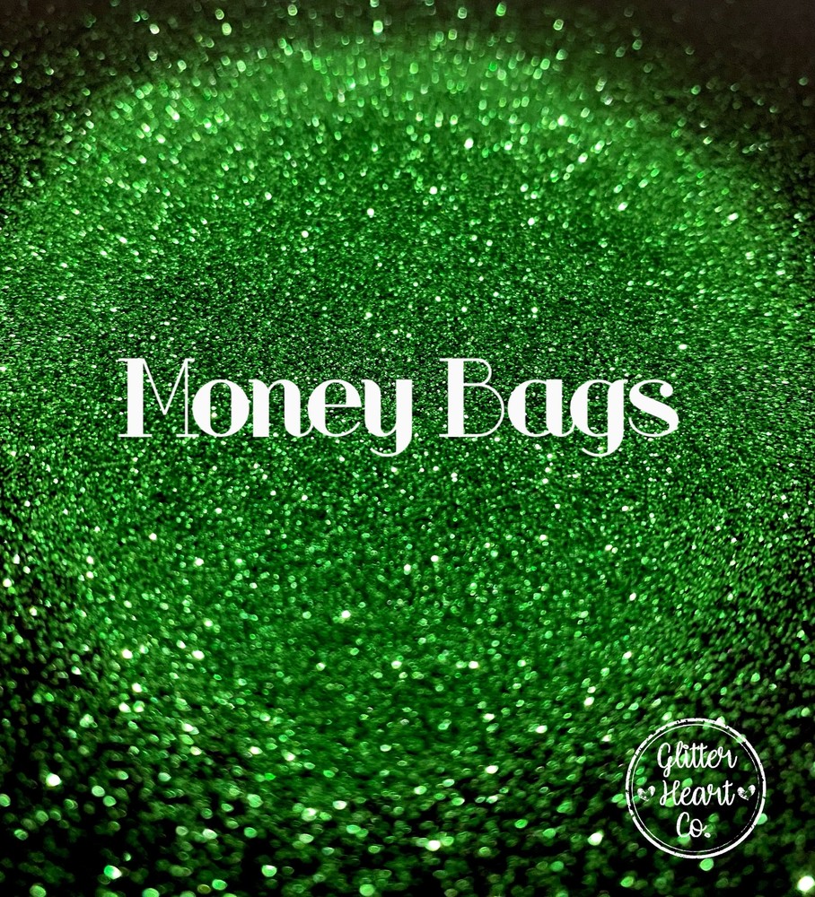 Premium Polyester Glitter - Green Metallic