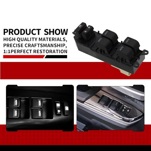 Power Window Switch Automatically Up and Down Driver Side Compatible with