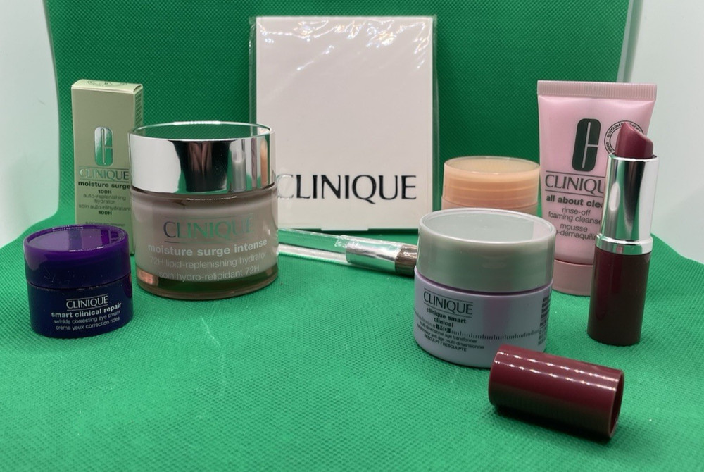 Clinique Bundle Includes Moisture Surge Intense Skin Fortifying Hydrator- 2.5oz