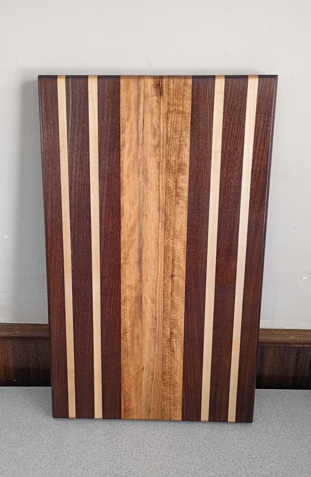 Handmade Cutting Board , Walnut, Maple, And Cherry