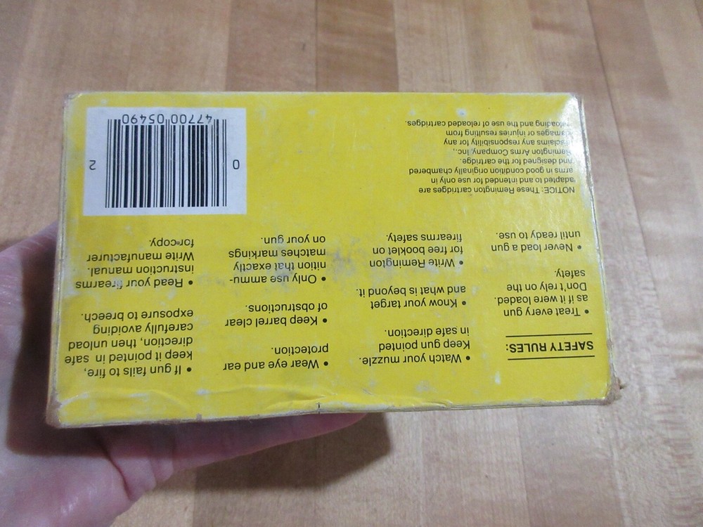 Empty Ammo BoxRemington 30-06 Springfield (w15) #19