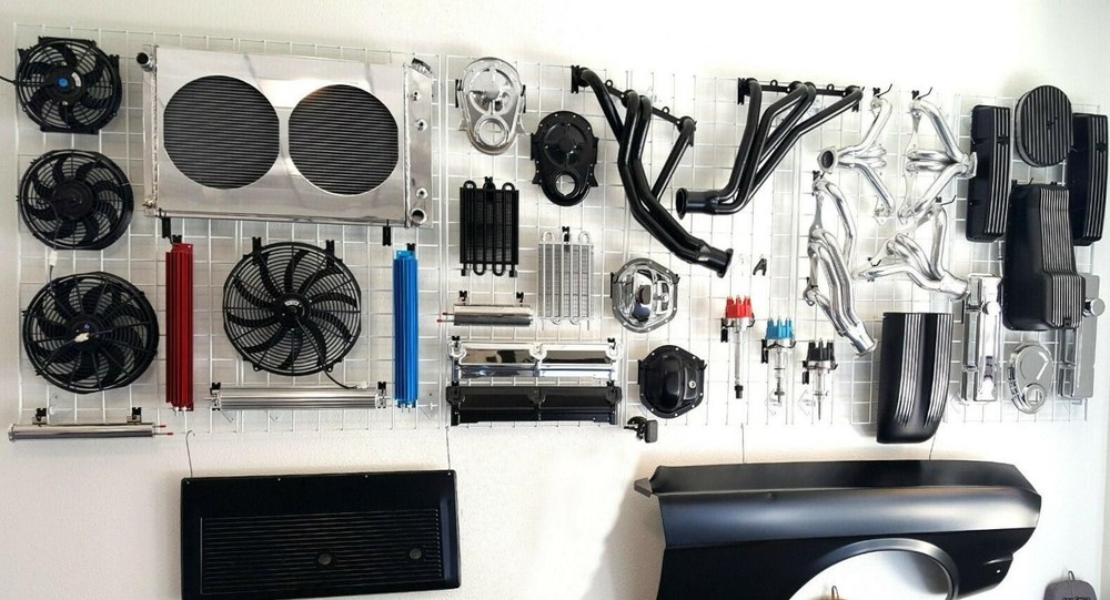 1968 - 1972 Chevy & Oldsmobile; Front Arm Rest Base & Pads - Black