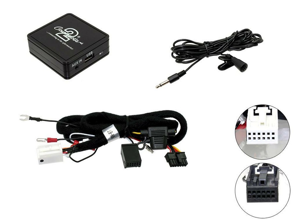 CTAADBT004 BLUETOOTH INTERFACE LEAD HARNESS FITS AUDI A2/A3/A4 & TT