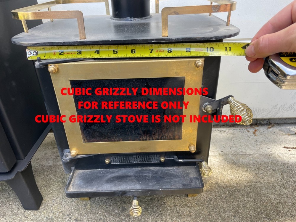 Capybara Tiny/Mini Wood Stove- Compatible With Cubic Mini Stovepipe!