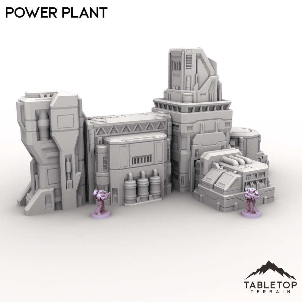 Power Plant - Grimdark Gothic Wargaming Tabletop
