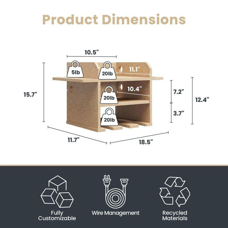 Wall Mounted Tool Storage Organizer Power Drill Dock Garage Workspace Solution