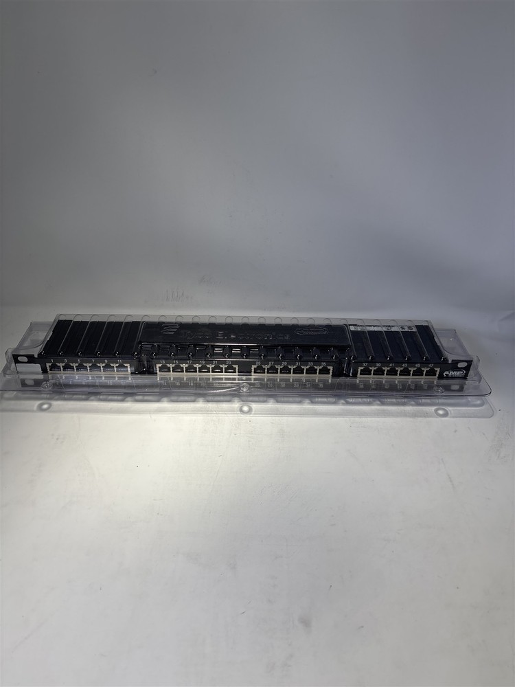 Tyco Electronics AMP Netconnect 48-Port Straight Patch Panel Assembly 1435971-1