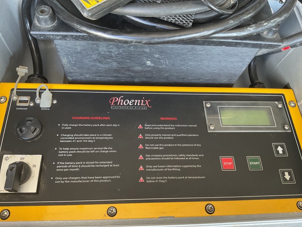 EF Technologies Phoenix Electrofusion pipe Plastic Welder Fusion Machine +charge
