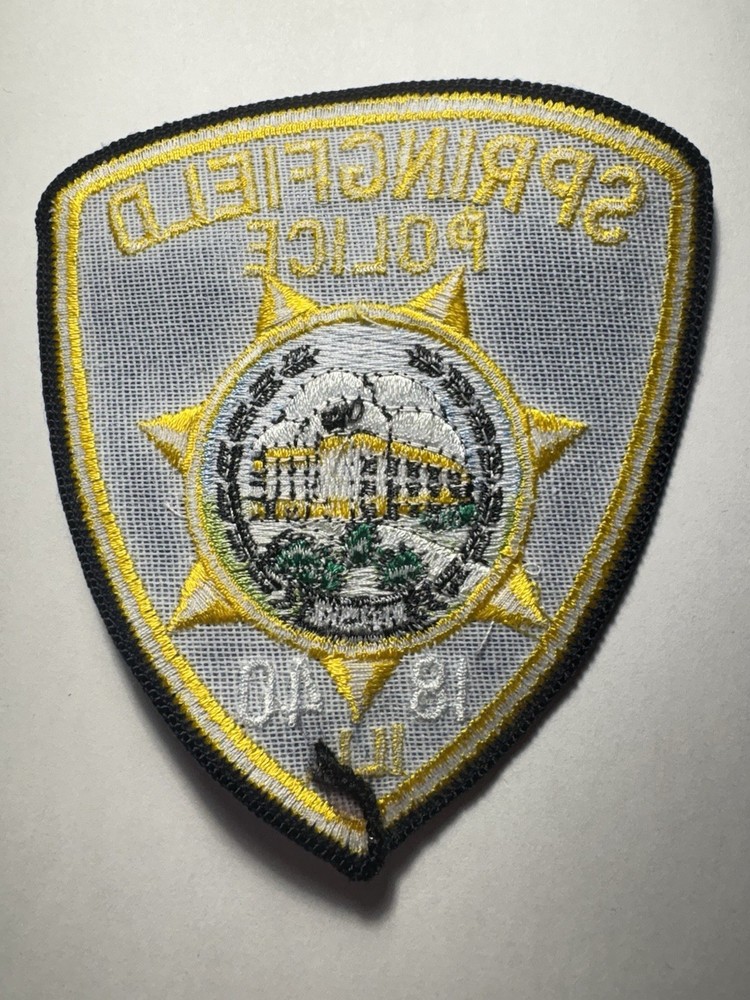 Springfield Illinois Police Patch
