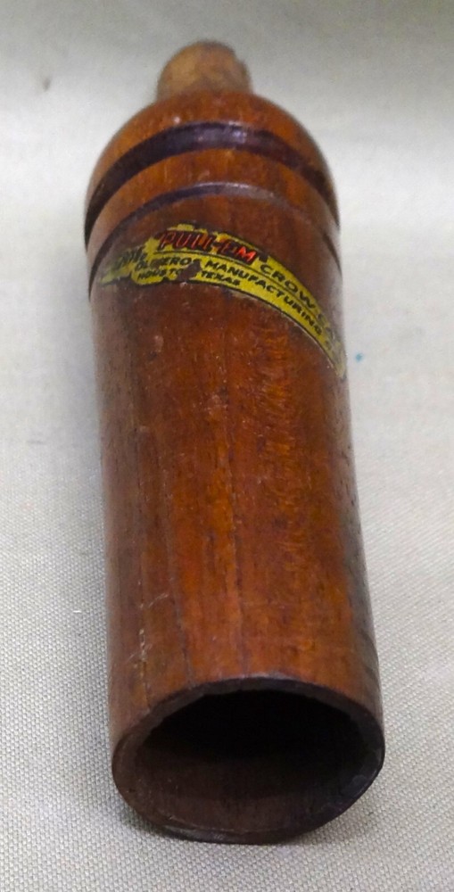 Vintage Oliveros, Houston, TX "Pull-Em" Crow Call