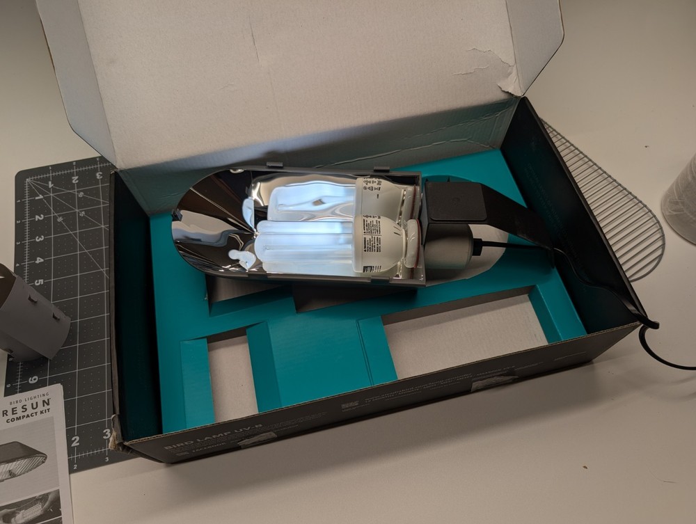 Arcadia PureSun Compact Bird Lighting Kit 20W with Bulb