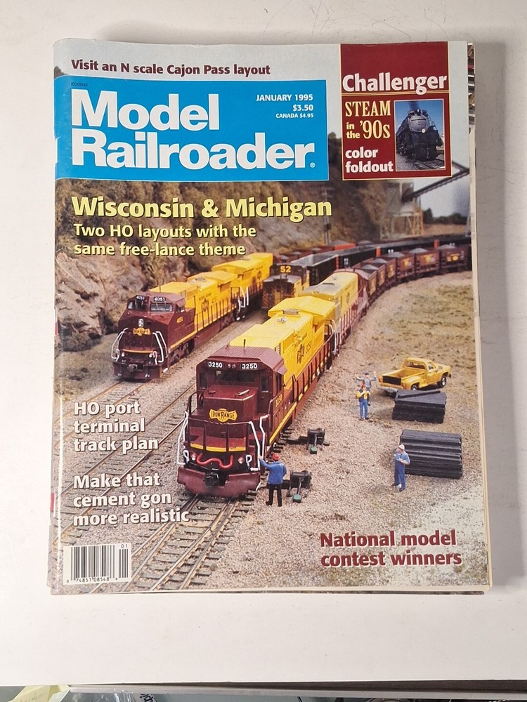 Model Railroader Magazines Lot - 11 Total Magazines!