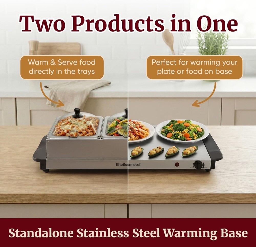 EWM-6171 Buffet Server with Temperature Control