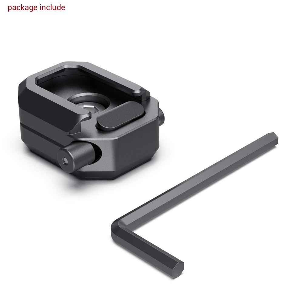 SmallRig Universal Cold Shoe Mount, Multi-Functional Shoe Adapter with Safety...