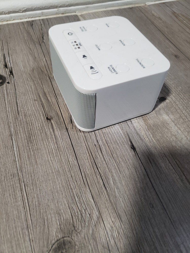 WHITE NOISE MACHINE 6 SOUNDS MODEL: BRRC107 SLEEP BETER