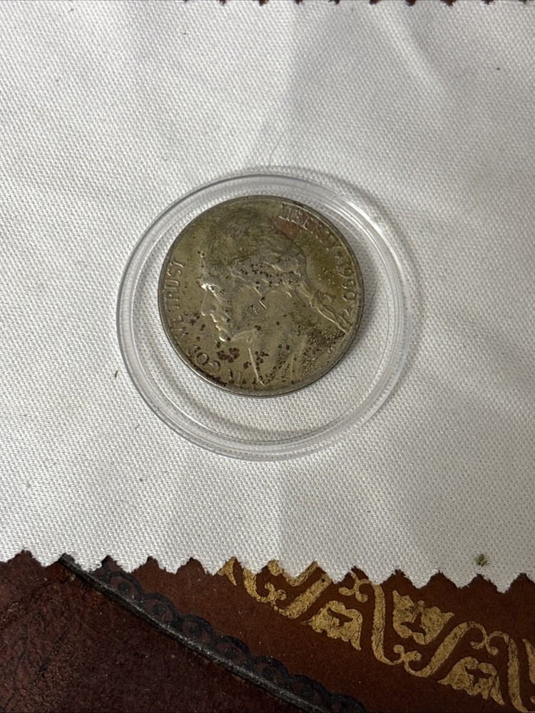 1990 Rare US Nickel Error Missing Clad Layer Both Sides💥💥